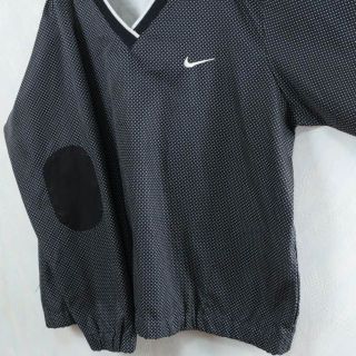 NIKE - 【希少】ナイキ プルオーバー ナイロンジャケット ピステ 刺繍