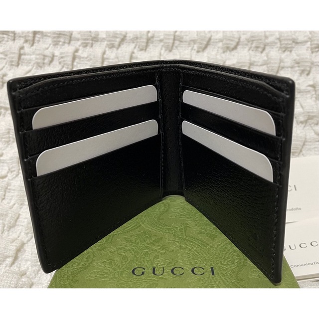 Gucci(グッチ)の「新品」グッチ　アニマリエ　レザー ウォレット メンズのファッション小物(折り財布)の商品写真