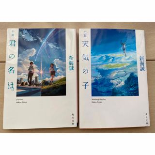 新海誠　君の名は　天気の子　セット(文学/小説)