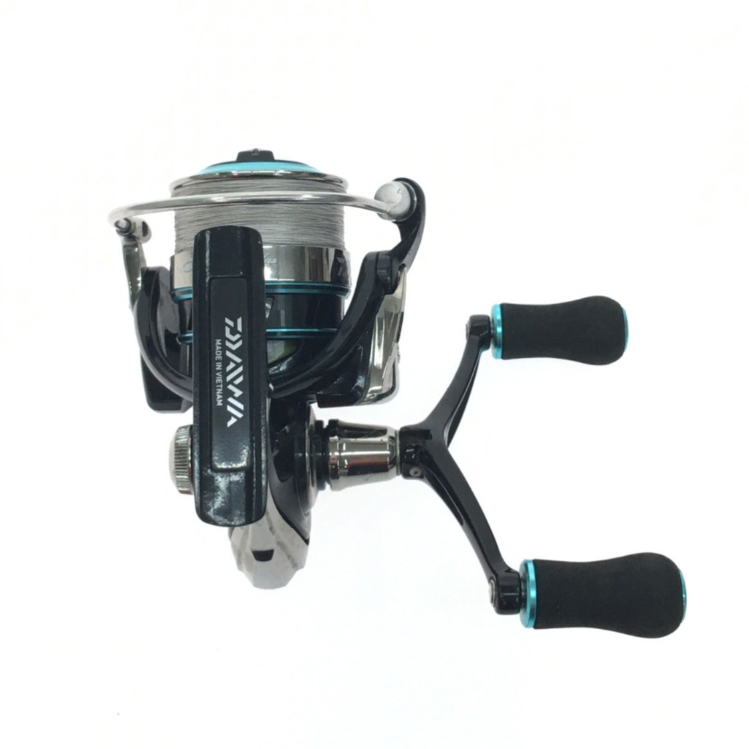 DAIWA(ダイワ)の▼▼DAIWA ダイワ スピニングリール 16エメラルダス 本体のみ 2508PE-H-DH ライトブルー x ブラック スポーツ/アウトドアのフィッシング(リール)の商品写真