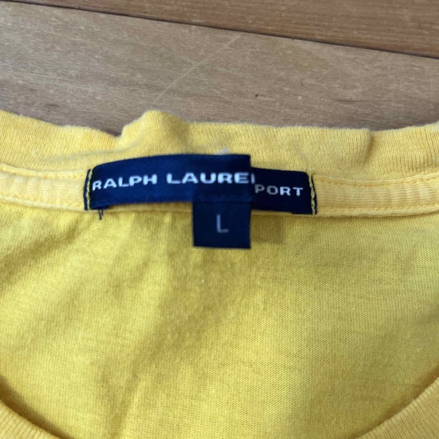 Ralph Lauren(ラルフローレン)のラルフローレン 黄色 Tシャツ レディース レディースのトップス(Tシャツ(半袖/袖なし))の商品写真