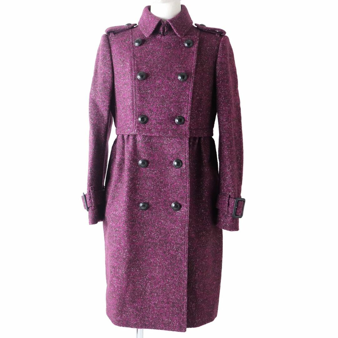 極美品◇正規品 BURBERRY LONDON バーバリーロンドン ロゴボタン付