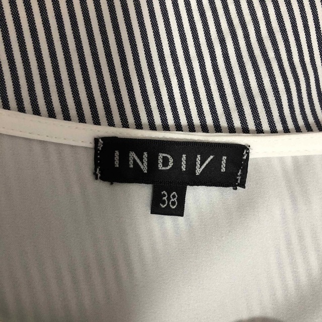 INDIVI(インディヴィ)のINDIVI ワンピース　ネイビー（38） レディースのワンピース(ひざ丈ワンピース)の商品写真