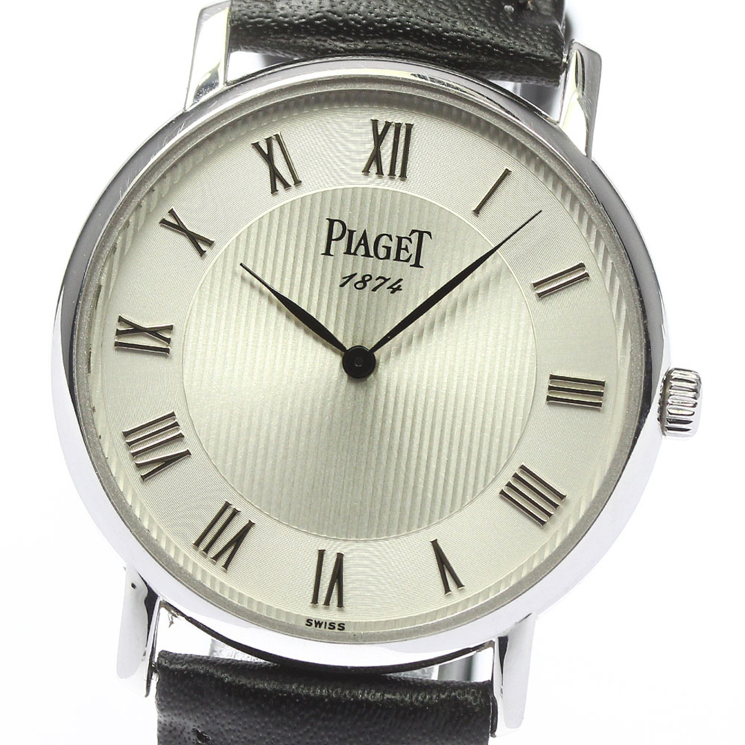 ピアジェ PIAGET 80035 トラディション K18WG クォーツ ボーイズ 良品 _749815