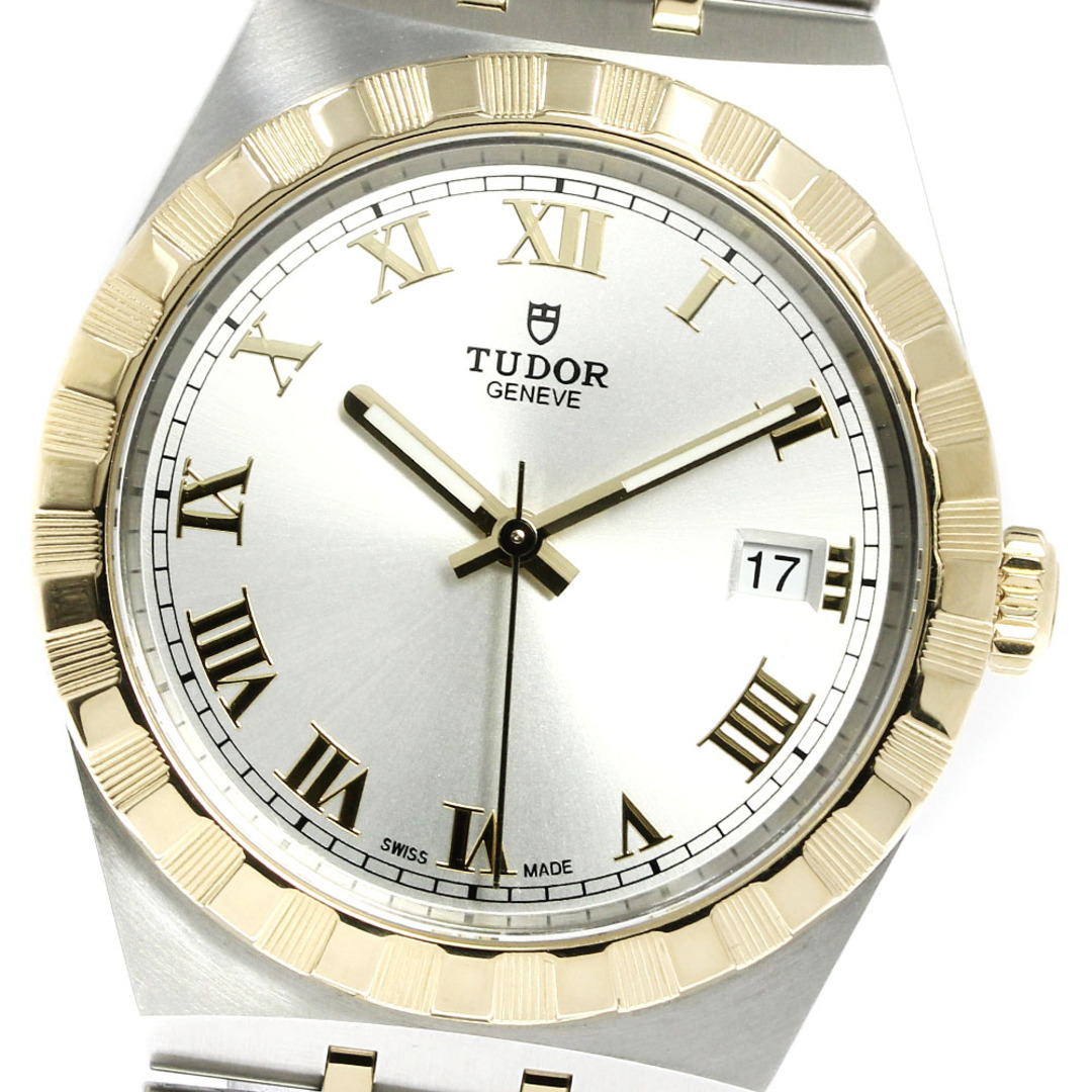 Tudor - チュードル TUDOR 28503 ロイヤルデイト YGコンビ 自動巻き メンズ 極美品 箱・保証書付き_749366