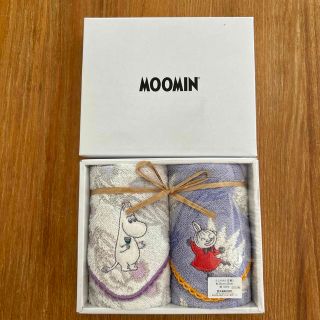 ムーミン(MOOMIN)のムーミン　ミニタオル2枚(ハンカチ)