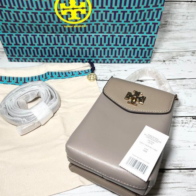 新品日本製Tory Burch Tory Burch フォンケース グレーヘロンの通販 by HDK｜トリーバーチならラクマショルダーバッグ 