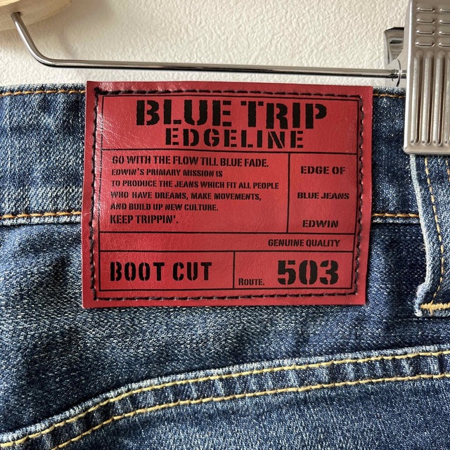 EDWIN(エドウィン)のEDWIN BLUE TRIP 503 BOOT CUT ブーツカット　29 メンズのパンツ(デニム/ジーンズ)の商品写真