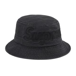 シュプリーム(Supreme)のM/L Supreme Outline Crusher ブラック(ハット)