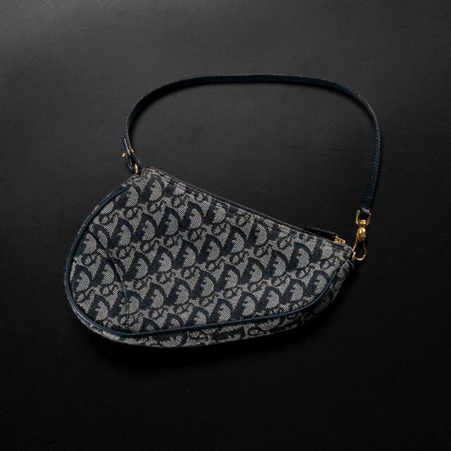 ディオール Dior トロッター サドルポーチ ハンドバッグ