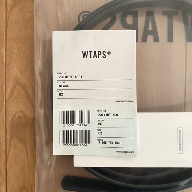 W)taps - 23ss 新品 WTAPS ダブルタップス T15 BELT ベルト Mの通販 by