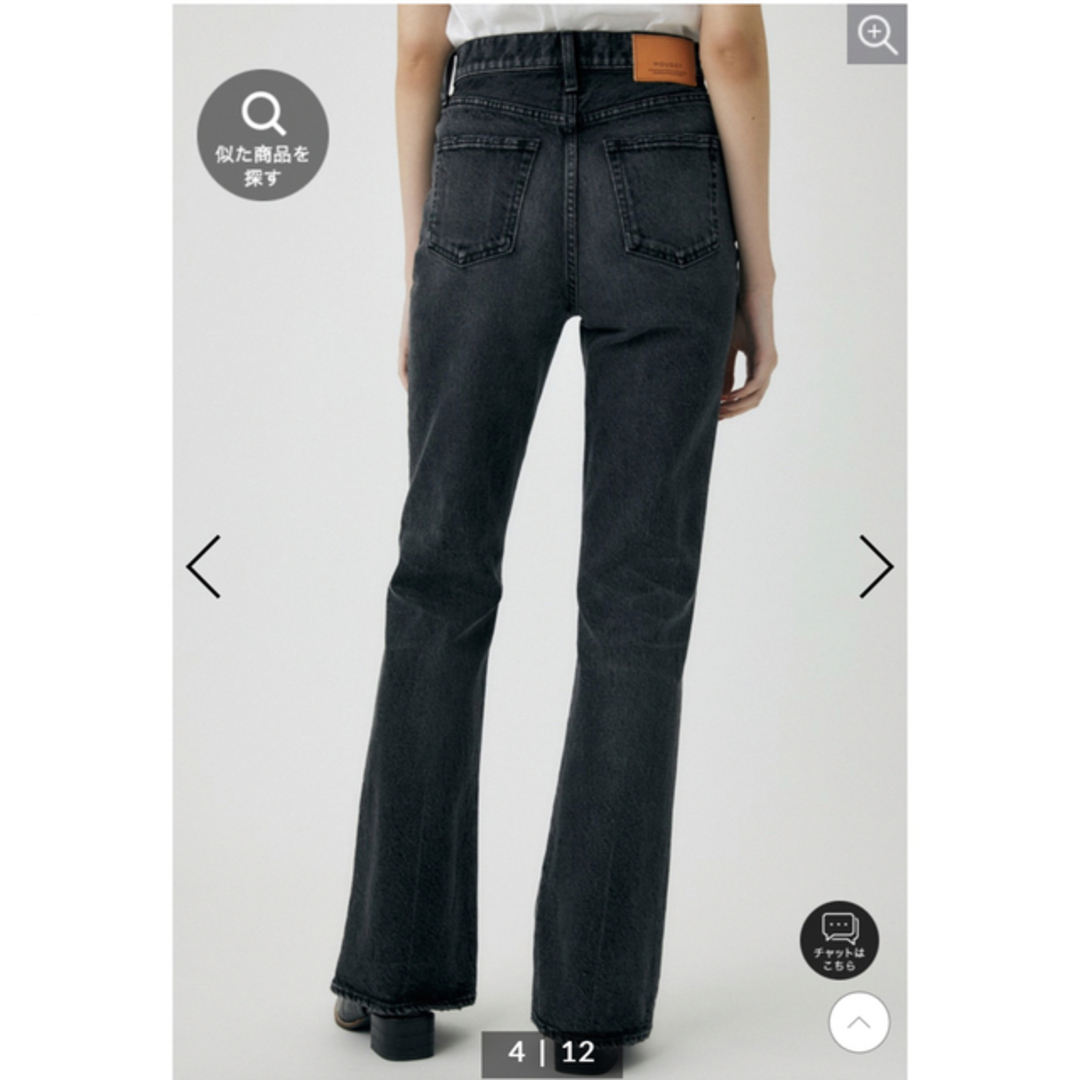 moussy - moussy フレアデニム フレアパンツの通販 by .com moussy - moussy フレアデニム フレアパンツの通販 by .com