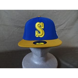 ニューエラー(NEW ERA)のUSA購入 NEWERA 59FIFTY MLB マリナーズCAP 7 1/8(キャップ)