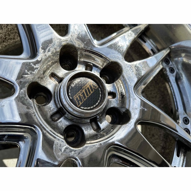 RAYS VOLK RACING GT-V 17インチホイール 自動車/バイクの自動車(タイヤ・ホイールセット)の商品写真