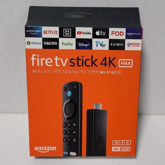 未開封 Amazon fire tv stick 4K MAX 第3世代