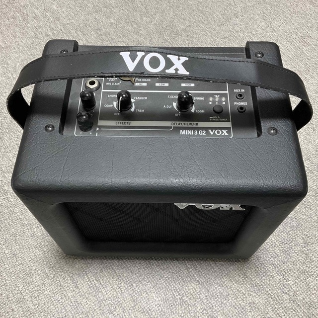 VOX(ヴォックス)のVOX MINI3 G2 ギターアンプ 本体+ストラップ+汎用ACアダプター 楽器のギター(ギターアンプ)の商品写真