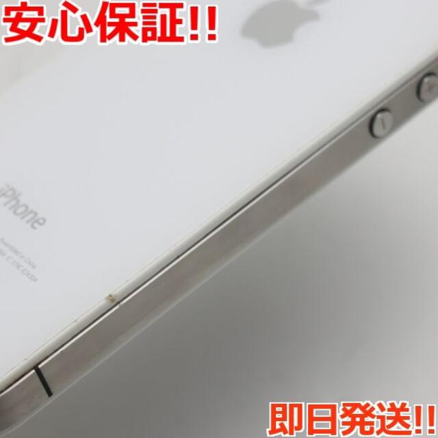 超美品 au iPhone4S 16GB ホワイト 2