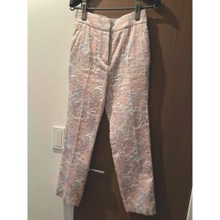 マメ(mame)のmame kurogouchi floral jacquard pants(カジュアルパンツ)