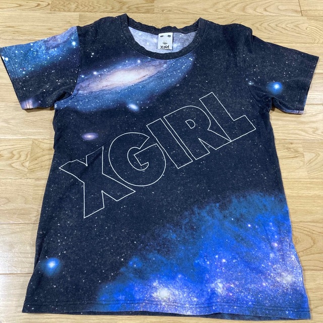 X-girl(エックスガール)のエックスガール Xgirl Tシャツ　 レディースのトップス(Tシャツ(半袖/袖なし))の商品写真