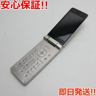 シャープ(SHARP)の良品中古 SH-02L AQUOS ケータイ ゴールド (携帯電話本体)