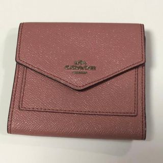 コーチ(COACH)の未使用保管品 COACH 二つ折り財布 ウォレット 値下げ(財布)