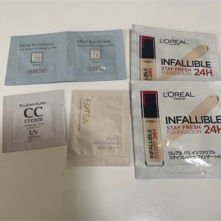 ロレアルパリ(L'Oreal Paris)のファンデーション　下地　試供品(サンプル/トライアルキット)