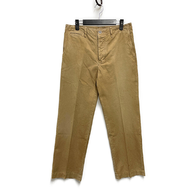 VISVIM ビズビム 0122105008004 CHINO PANTS HW TAPER DMGD チノパンツ ベージュ サイズ3 正規品 / 30825