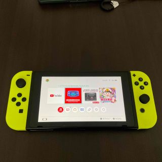 任天堂　スイッチ本体+Joy-Con左右　ジャンク(家庭用ゲーム機本体)