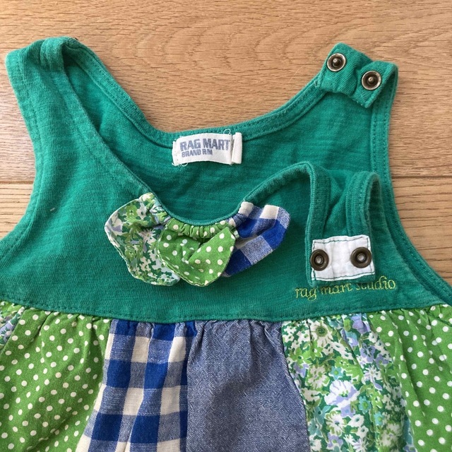 RAG MART(ラグマート)のラグマート　ワンピース（チュニック）95 キッズ/ベビー/マタニティのキッズ服女の子用(90cm~)(ワンピース)の商品写真