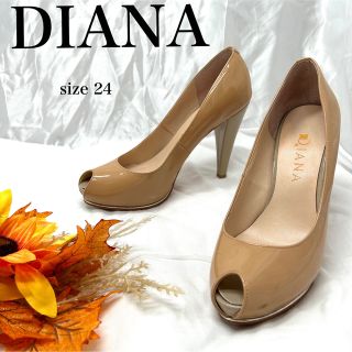 新品未使用❗DIANA パンプス ヒール 24.5