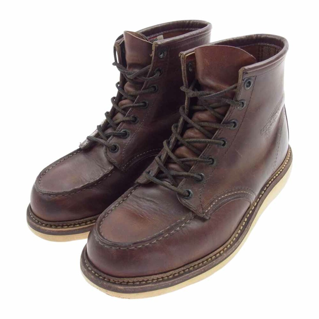 RED WING レッドウィング ブーツ 1907 CLASSIC MOC TOE クラシックモックトゥ ワークブーツ ブラウン系 7 1/2