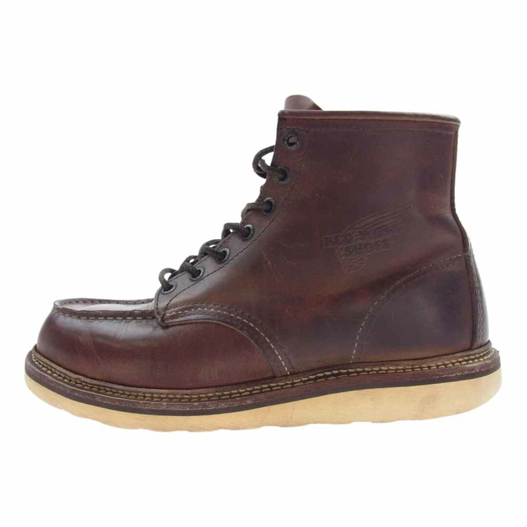 RED WING レッドウィング ブーツ 1907 CLASSIC MOC TOE クラシックモックトゥ ワークブーツ ブラウン系 7 1/2