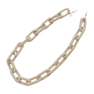 グッチ(Gucci)のGUCCI グッチ その他アクセサリー 617170 Oversized Chain Link Glasses Chain オーバーサイズ チェーンリンク グラスチェーン ベージュ系【中古】(その他)