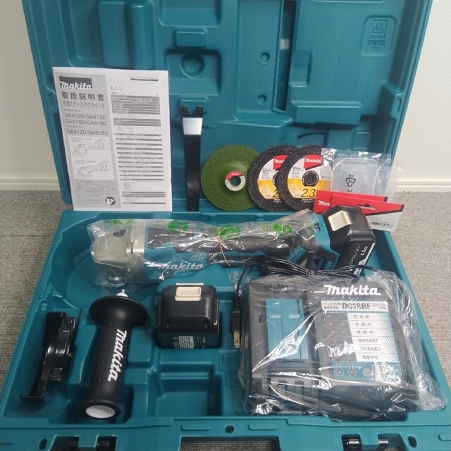 日本未発売】 Makita 新品未使用!マキタGA418DRGX &現役良品!マキタ