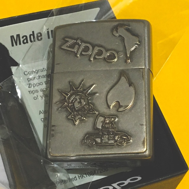 ZIPPO 立体ウィンディ ジッポーカー 集合 オールドヴィンテージ加工