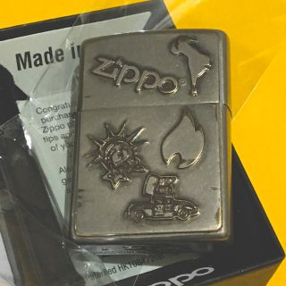 ジッポー(ZIPPO)のZIPPO 立体ウィンディ ジッポーカー 集合 オールドヴィンテージ加工(タバコグッズ)