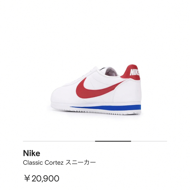 NIKE(ナイキ)の【人気中古】NIKEスニーカー コルテッツ 24.5  レディースの靴/シューズ(スニーカー)の商品写真