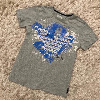 アルマーニ ジュニア(ARMANI JUNIOR)の専用／アルマーニジュニア／10A／142cm／グレーTシャツ(Tシャツ/カットソー)