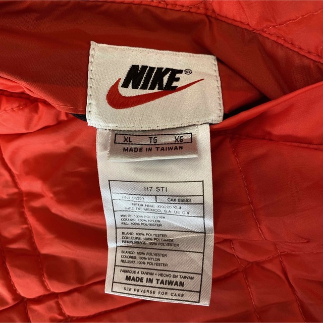 NIKE - 90s NIKE 中綿 リバーシブルスタジャン 銀タグの通販 by