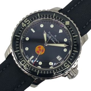 ブランパン(BLANCPAIN)のブランパン BLANCPAIN フィフティファゾムズトリビュート 世界500本限定 5015B-1130-52A ブラック SS 自動巻き メンズ 腕時計(その他)