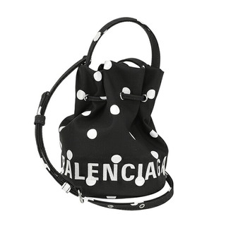 バレンシアガ(Balenciaga)の新品 バレンシアガ BALENCIAGA ショルダーバッグ ホイール ブラック/ホワイト(ショルダーバッグ)