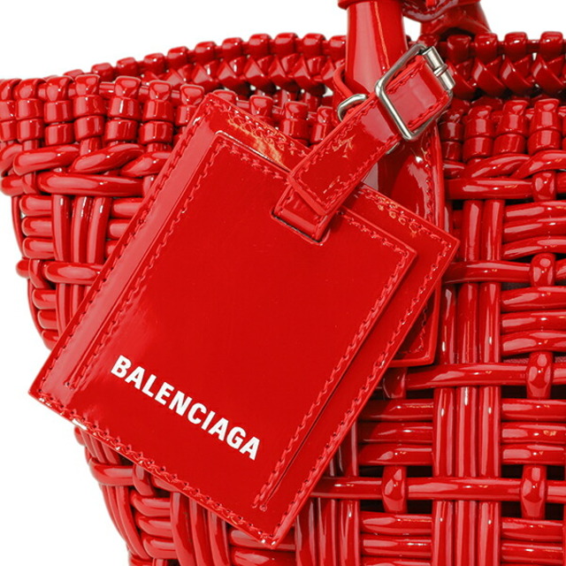 Balenciaga(バレンシアガ)の新品 バレンシアガ BALENCIAGA ハンドバッグ ビストロ レッド レディースのバッグ(ハンドバッグ)の商品写真