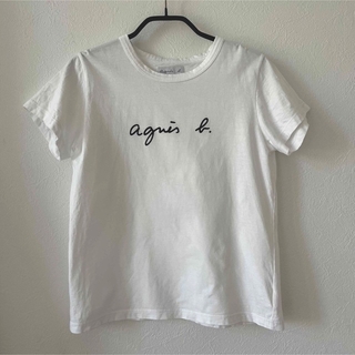 アニエスベー(agnes b.)のアニエスベー　レディース　Tシャツ　T2 カットソー　s m ロゴtシャツ(Tシャツ(半袖/袖なし))