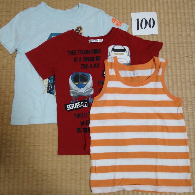 GAP(ギャップ)の【100】男の子トップス キッズ/ベビー/マタニティのキッズ服男の子用(90cm~)(Tシャツ/カットソー)の商品写真