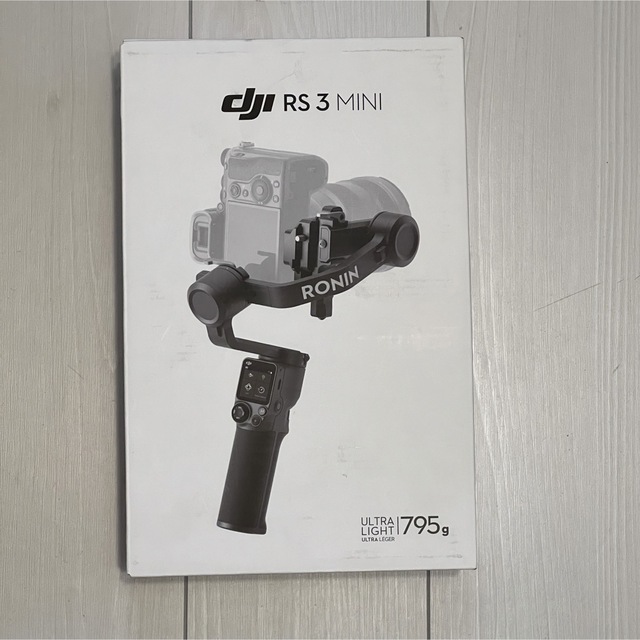 【新品】DJI RS3 mini 3軸ジンバルスタビライザー