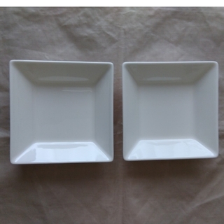 ニッコー(NIKKO)のTAKARADA STUDIO T＆M 白いお皿 ２枚セット(食器)