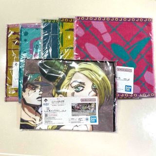 ジョジョ(JOJO)の一番くじ　ストーンオーシャン  ジョジョの奇妙な冒険　ビッグタオルセット(タオル)