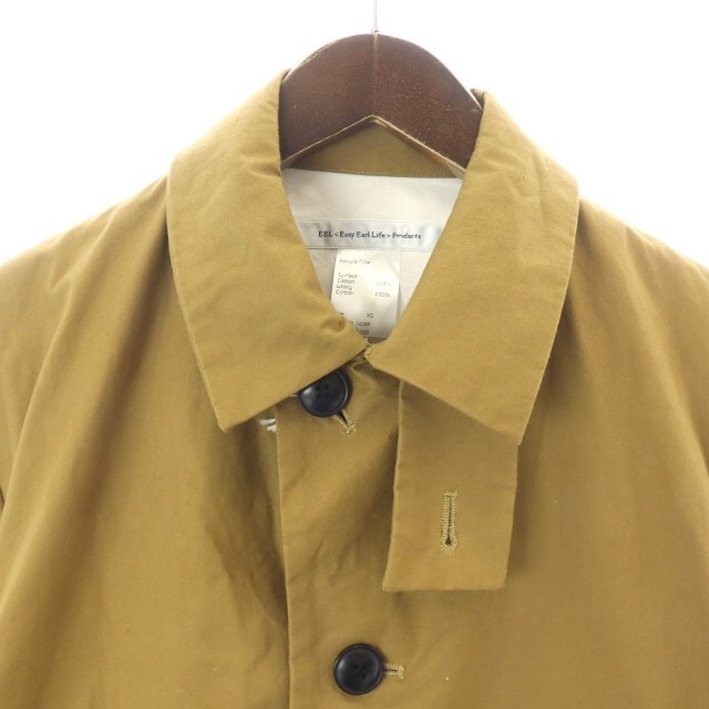 EEL Products Sakura Coat ステンカラーコート XS 茶