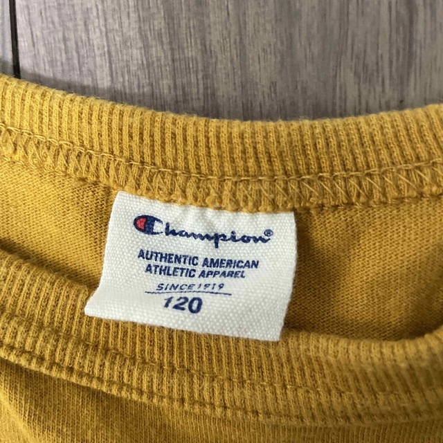 Champion(チャンピオン)のchampion　Tシャツ　120cm キッズ/ベビー/マタニティのキッズ服男の子用(90cm~)(Tシャツ/カットソー)の商品写真