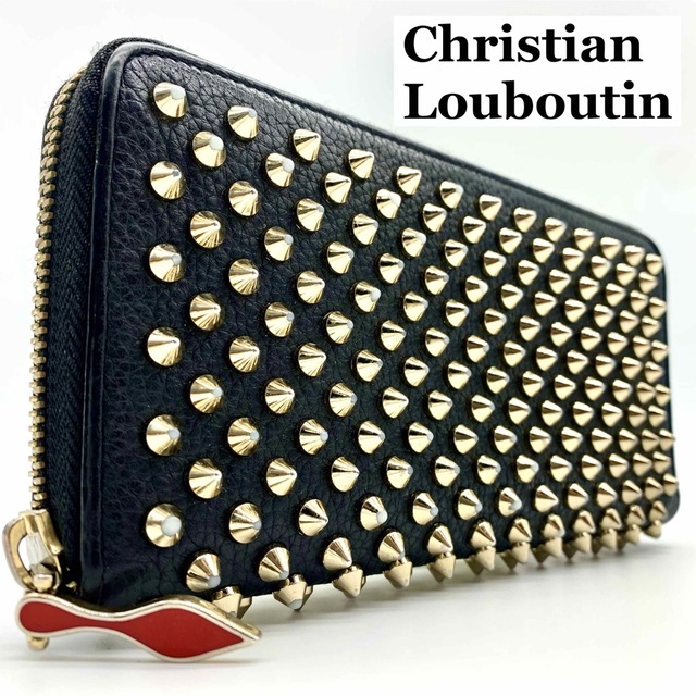 Christian Louboutin - 【極美品】 ルブタン 長財布 ラウンド